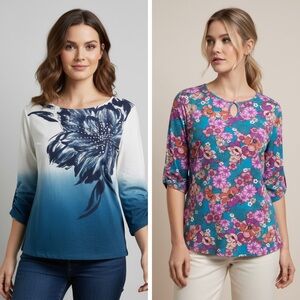 005 COMBO: Assorted blouses size S